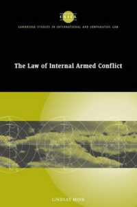 The Law of Internal Armed Conflict (Cambridge Studies in International and Comparative Law)