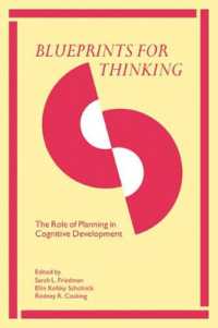 Blueprints for Thinking : The Role of Planning in Cognitive Development
