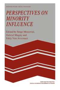 Perspectives on Minority Influence (European Studies in Social Psychology)