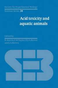 Acid Toxicity and Aquatic Animals (Society for Experimental Biology Seminar Series)