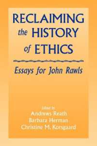 Reclaiming the History of Ethics : Essays for John Rawls