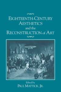 Eighteenth-Century Aesthetics and the Reconstruction of Art
