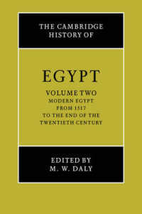 The Cambridge History of Egypt (The Cambridge History of Egypt 2 Volume Set)