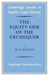 The Equity Side of the Exchequer (Cambridge Studies in English Legal History)