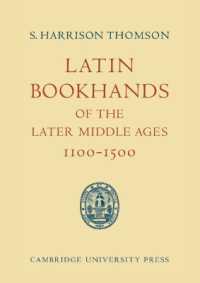 Latin Bookhands of the Later Middle Ages 1100-1500