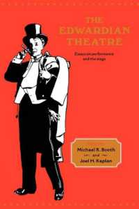The Edwardian Theatre : Essays on Performance and the Stage
