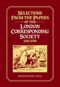 Selections from the Papers of the London Corresponding Society 1792-1799