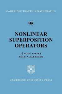 Nonlinear Superposition Operators (Cambridge Tracts in Mathematics)