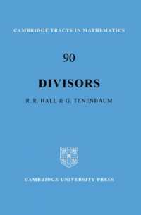 Divisors (Cambridge Tracts in Mathematics)