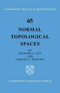 Normal Topological Spaces (Cambridge Tracts in Mathematics)