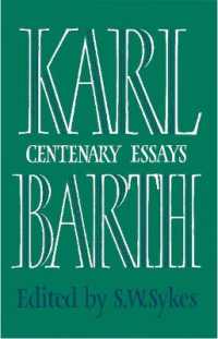 Karl Barth : Centenary Essays