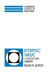 Intrinsic Value : Concept and Warrant (Cambridge Studies in Philosophy)