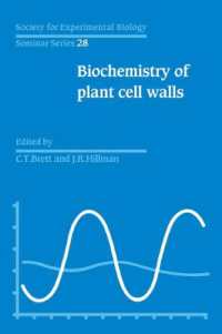 SEBS 28 Biochemistry of Plant Cell Walls (Society for Experimental Biology Seminar Series)