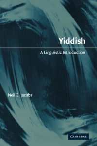Yiddish : A Linguistic Introduction