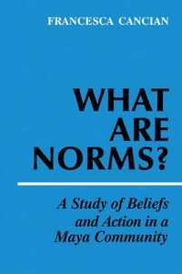 What Are Norms? : A Study of Beliefs and Action in a Maya Community
