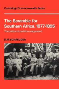 The Scramble for Southern Africa, 1877-1895 : The politics of partition reappraised (Cambridge Commonwealth Series)