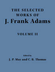 The Selected Works of J. Frank Adams (The Selected Works of J. Frank Adams 2 Volume Paperback Set)