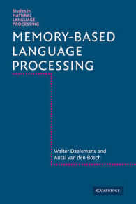 Memory-Based Language Processing (Studies in Natural Language Processing)