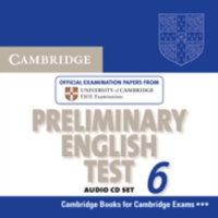 Cambridge Preliminary English Test 6 Audio CD Set.