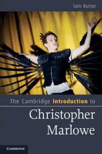 ケンブリッジ版　マーロー入門<br>The Cambridge Introduction to Christopher Marlowe (Cambridge Introductions to Literature)