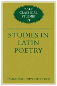 Studies in Latin Poetry (Yale Classical Studies)