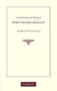 Selections from the Poems of Percy Bysshe Shelley