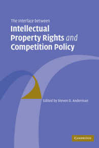 The Interface between Intellectual Property Rights and Competition Policy