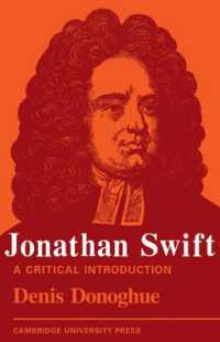Jonathan Swift : A Critical Introduction