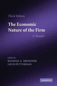 企業の経済的本質：読本（第３版）<br>The Economic Nature of the Firm : A Reader （3RD）