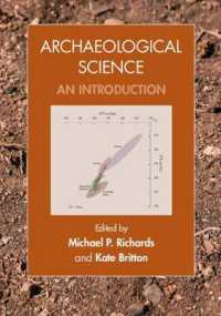 考古科学入門<br>Archaeological Science : An Introduction