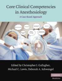 Core Clinical Competencies in Anesthesiology : A Case-Based Approach