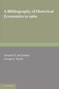歴史経済学書誌目録：1980年まで<br>A Bibliography of Historical Economics to 1980