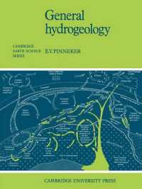 General Hydrogeology (Cambridge Earth Science Series)