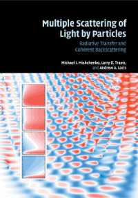 Multiple Scattering of Light by Particles : Radiative Transfer and Coherent Backscattering