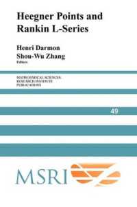 Heegner Points and Rankin L-Series (Mathematical Sciences Research Institute Publications)