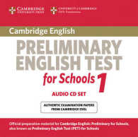 Cambridge Pet for Schools 1 Audio Cd.
