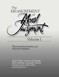 The Measurement of Moral Judgment (The Measurement of Moral Judgment 2 Volume Set)