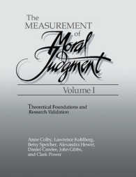 The Measurement of Moral Judgment (2-Volume Set) （1 PCK）
