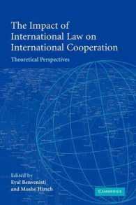 国際協力のインセンティブとしての国際法<br>The Impact of International Law on International Cooperation : Theoretical Perspectives