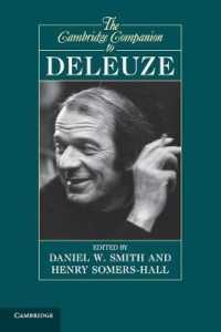 ケンブリッジ版　ドゥルーズ必携<br>The Cambridge Companion to Deleuze (Cambridge Companions to Philosophy)