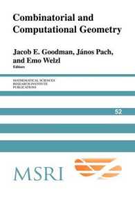 Combinatorial and Computational Geometry (Mathematical Sciences Research Institute Publications)