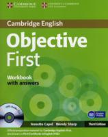 Objective First Workbook with Answers with Audio Cd. 3rd. （3 PAP/COM）
