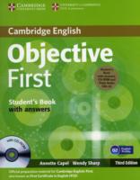 Objective First Student's Book Pack (Student's Book with Answers with Cd-rom + Class Audio Cds). 3rd. （3 ed）