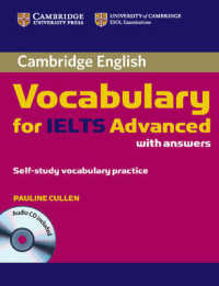 Cambridge Vocabulary for Ielts Advanced Band 6.5+ with Answers and Audio Cd. （PAP/COM）