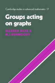 Groups Acting on Graphs (Cambridge Studies in Advanced Mathematics)