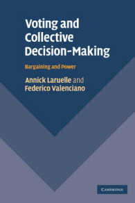 投票と集合的意思決定<br>Voting and Collective Decision-Making : Bargaining and Power