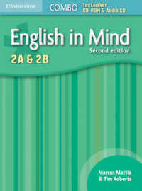 English in Mind Levels 2a and 2b Combo Testmaker Cd-rom and Audio CD 2nd. （2 CDR）