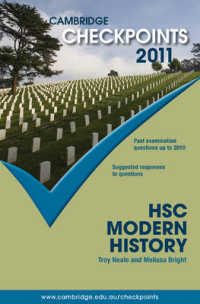 Cambridge Checkpoints Hsc Modern History 2011 (Cambridge Checkpoints) -- Paperback / softback