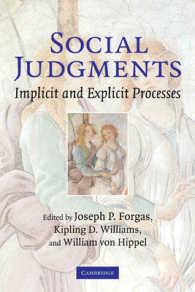Social Judgments : Implicit and Explicit Processes