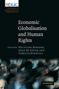 経済グローバル化と人権<br>Economic Globalisation and Human Rights : EIUC Studies on Human Rights and Democratization (European Inter-university Centre for Human Rights and Democratisation)